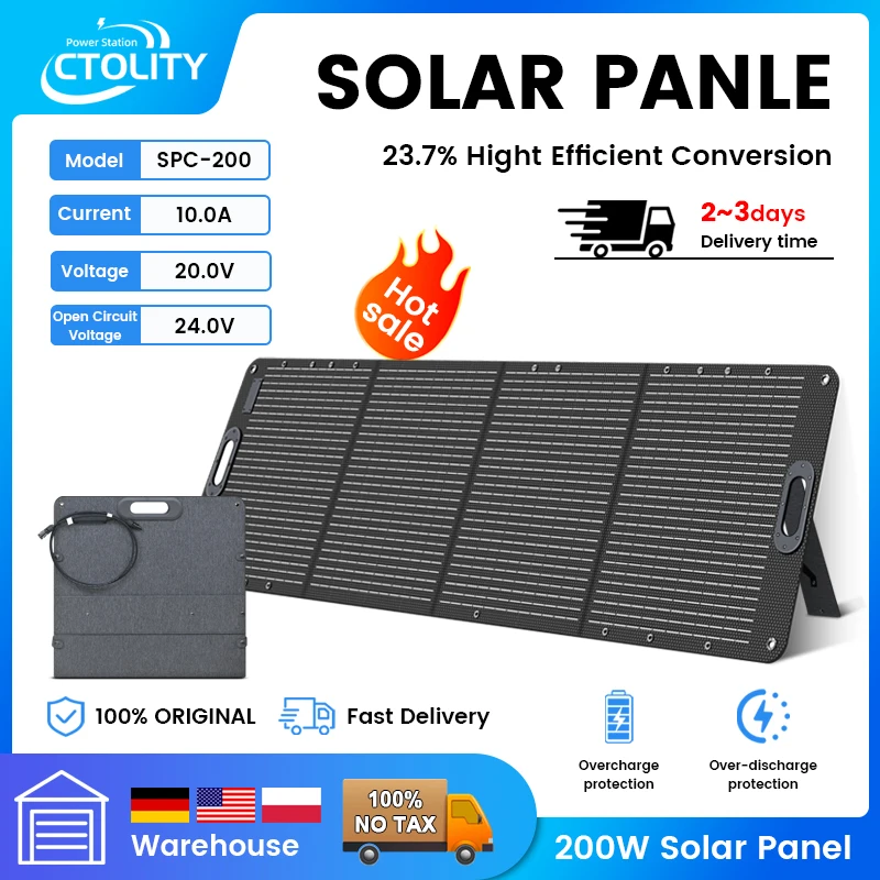 200w Flexible Solar Panel Complete Kit 캠핑 24V Portable Solar Charger Monocrystalline Panel Solar System for Camping Home RV