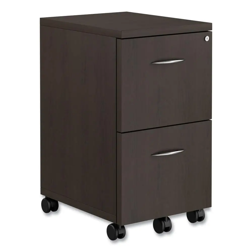 Mobile File Pedestal 2-Drawer Locking Storage Cabinet Office Under Desk, Customized