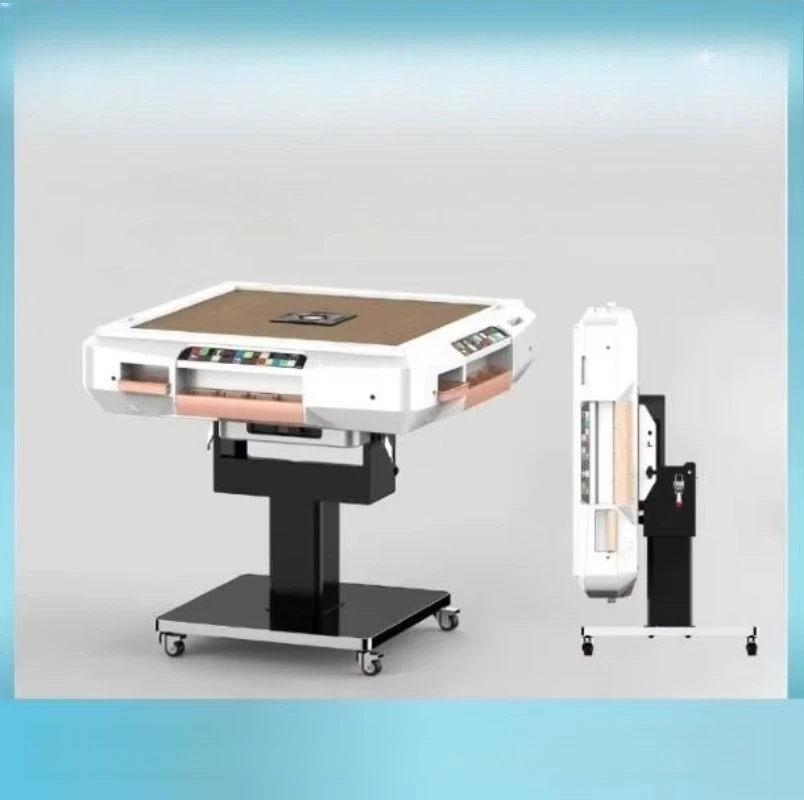 Wholesale Multi-Functional Standing Four-Player Digital Keyboard Scoring Home-Use Fully Automatic Mahjong Machine