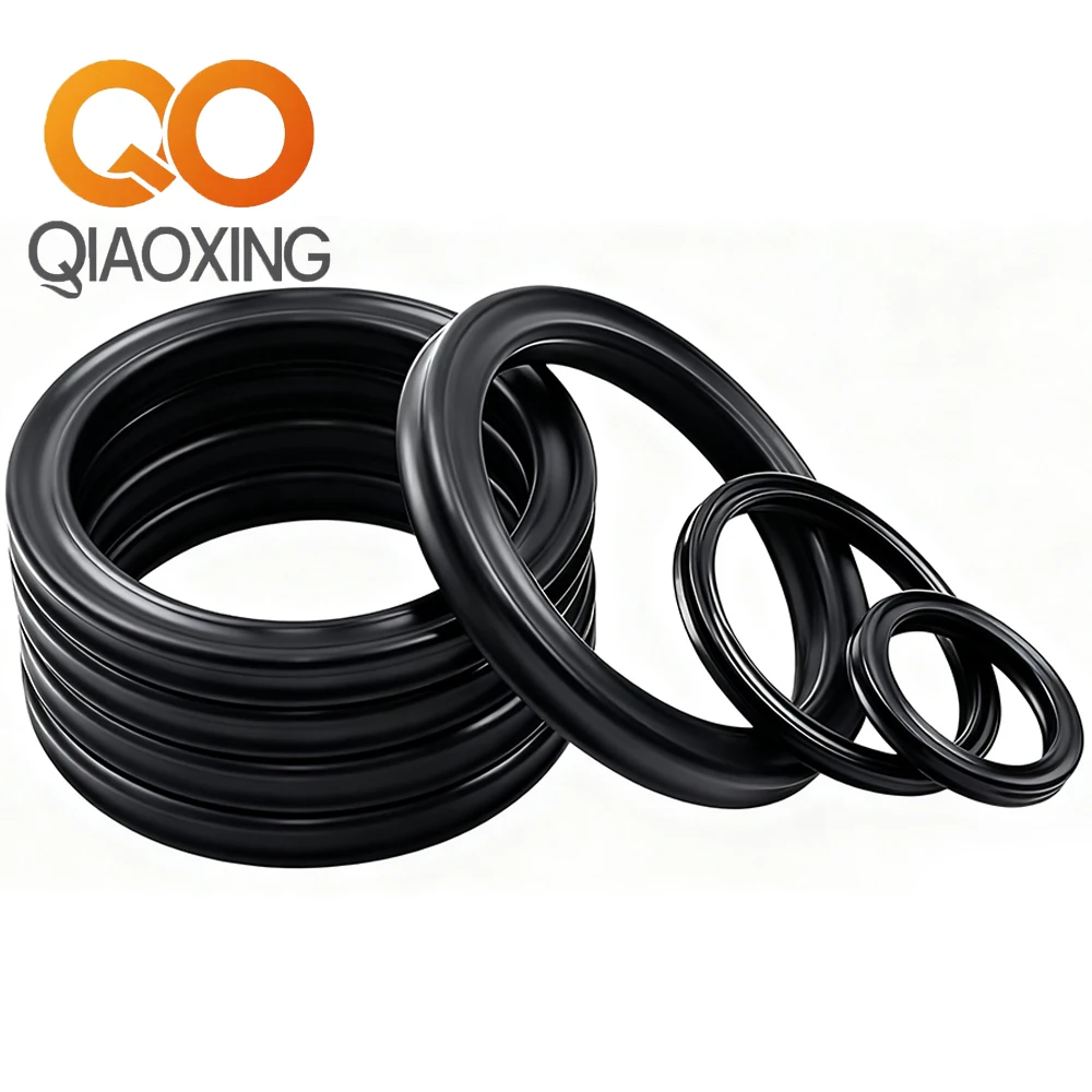 2PCS/5PCS NBR QR X-Ring Seals | ID 32.49~126.37mm CS 6.99mm | Oil Resistant,Anti-Twist,-40~120°C | Hydraulic/Auto/Machinery