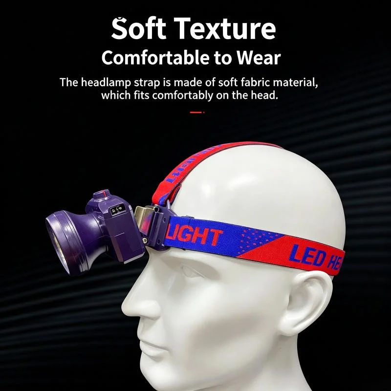 [ZY]Universal Head Band Belt For LED Headlamp Bike Front Light Lamp Adjustable Strap High Elasticity Frontal Elastic Headband