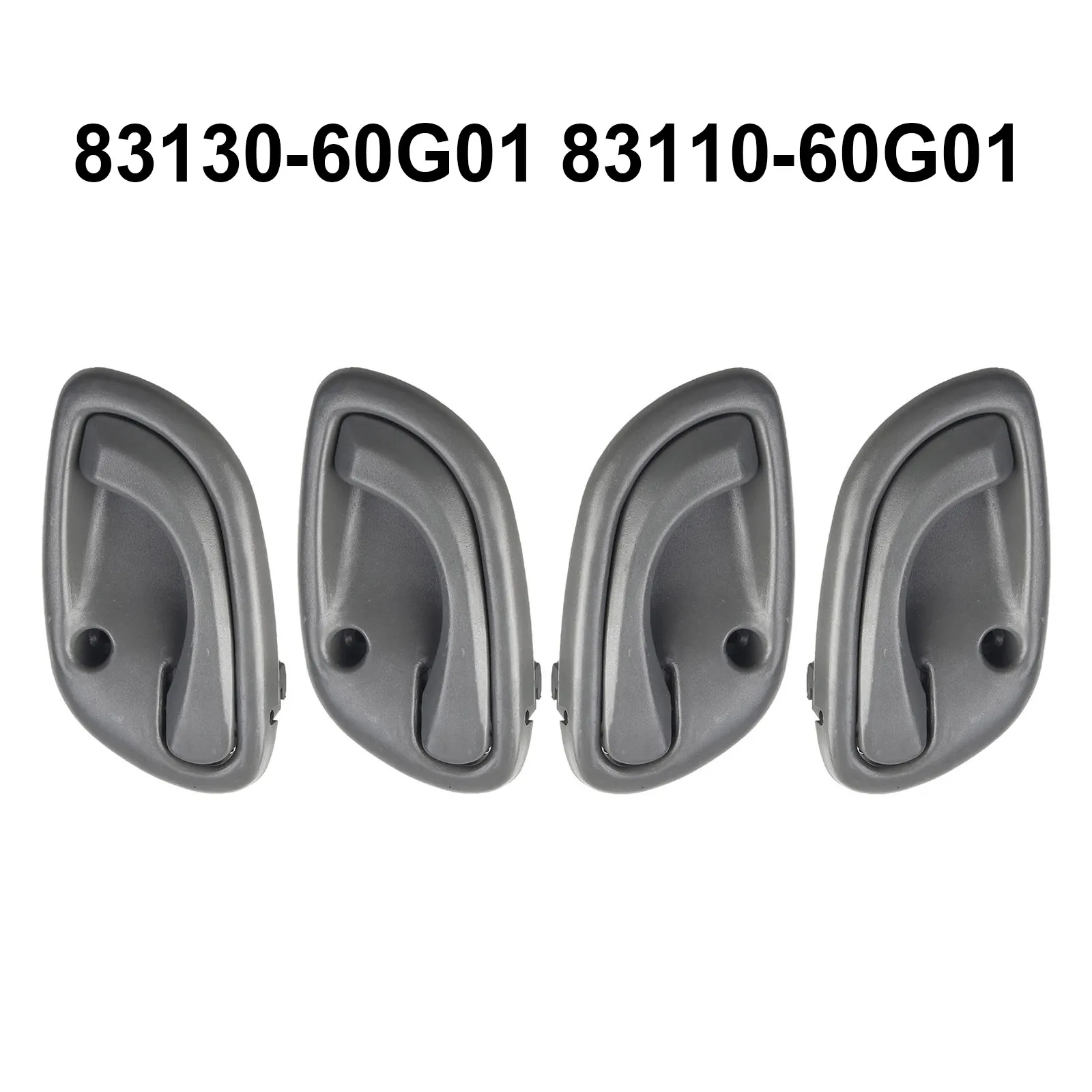 4 PCS Car Interior Door Handles Handle Inside Door Left Right For Baleno 1998-2001 For Suzuki Interior Parts