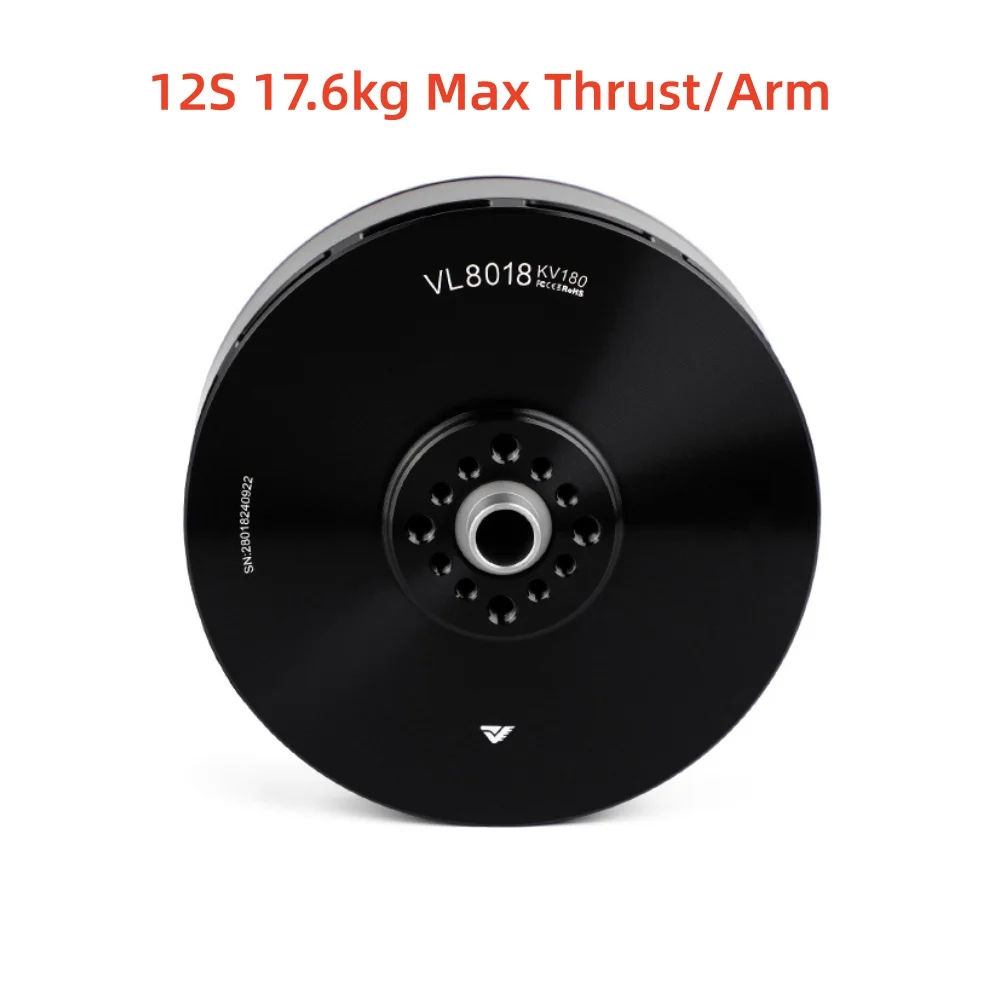 T-MOTOR VL8018 KV180 Wholesale Price Brushless Bldc Motor For Multicopter 30~32kg MTOW Quadcopter