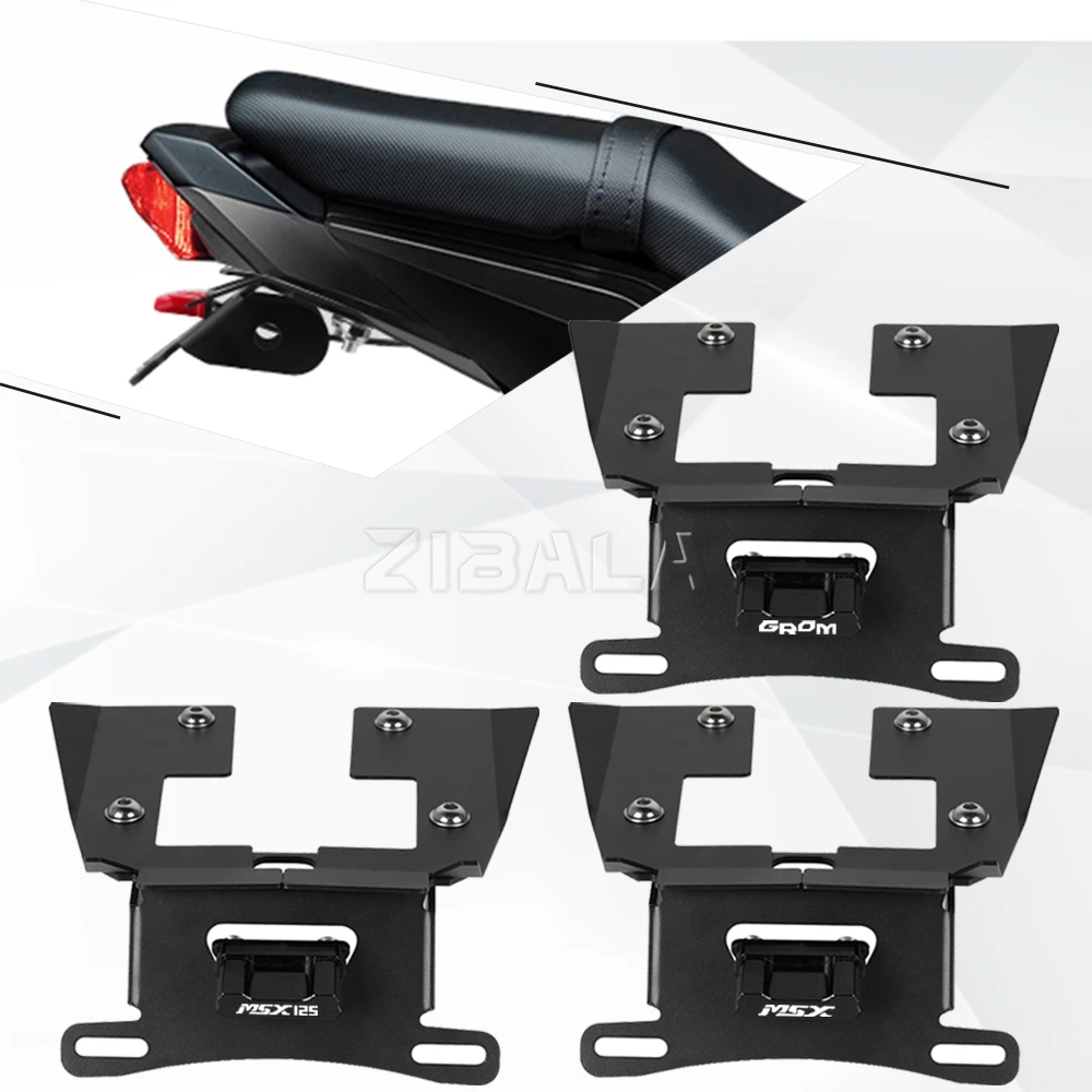 2016-2018 2019 2020 Motorcycle FOR HONDA MSX125 MSX 125 Grom/SF MSX125SF License Number Plate Holder Frame Signal Light Bracket