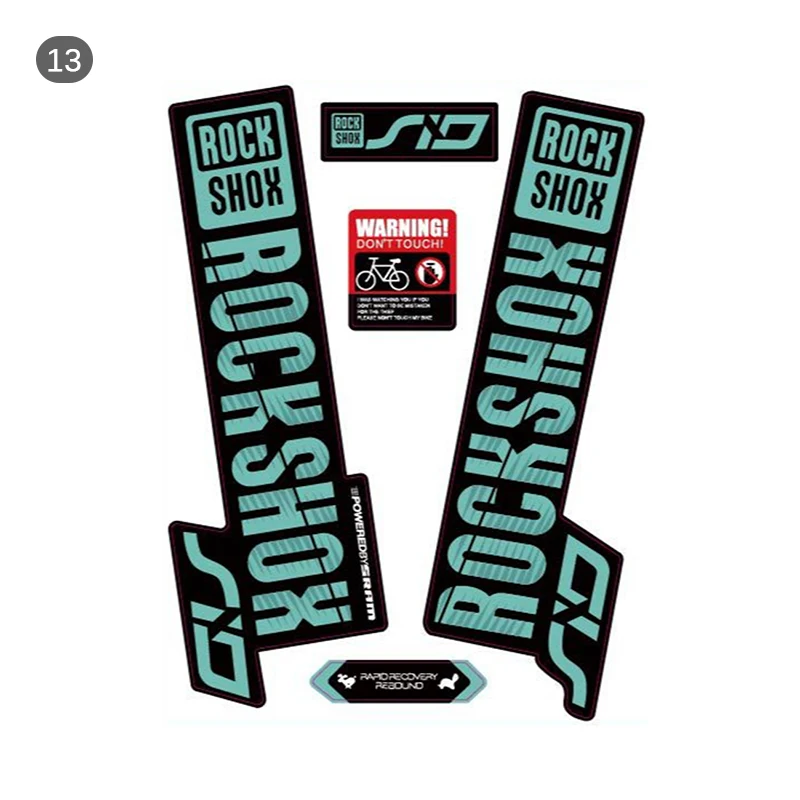 NEW Front Fork Sticker For Rock Shox SID Road Bike MTB Race Accessories Decals