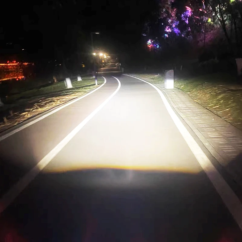 

Applicable to Honda XADV750 motorcycle headlights upgraded and modified LED matrix lens far and near integration