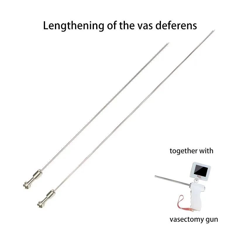 

65/70cm Stainless Steel Artificial Insemination Equipment Accessories for Cattle Extension Tubes