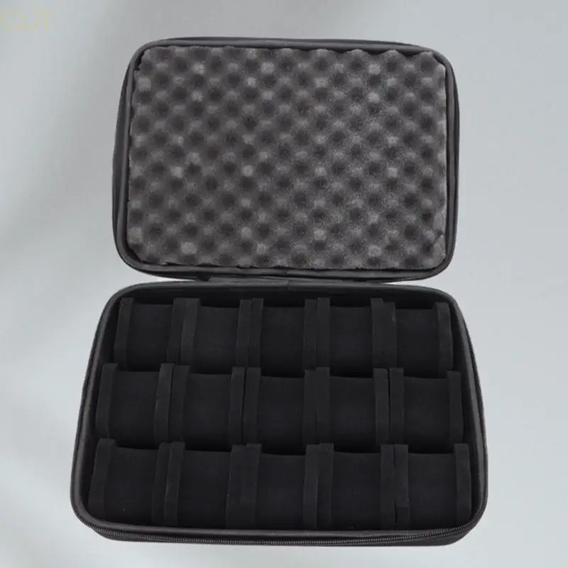U2JE Watch Display Case Case Caseproof 15 منظمي فتحات القمار