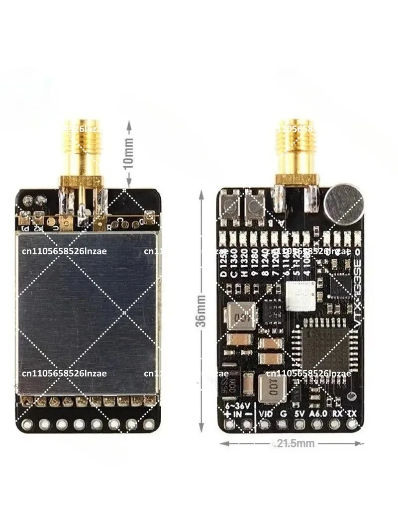 1.2Ghz 1.3Ghz Image Transfer VTX VRX 1.6W for FPV Drone RC System