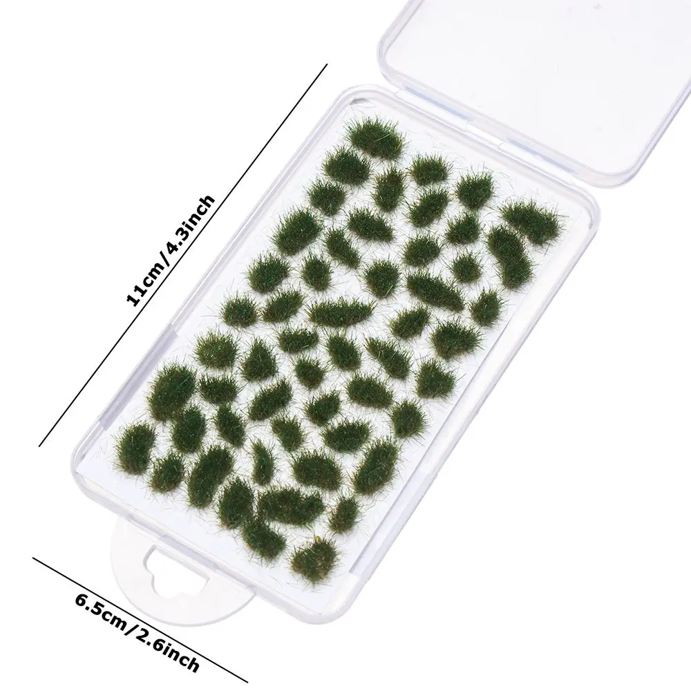 Grass Tufts Artificial Flower Cluster Simulation Wargaming Scenery Sand Table Layout DIY Accessories Modeling Materials Toy