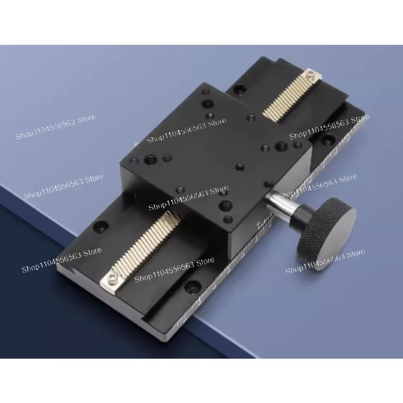 طاولة منزلقة يدوية LWX40 X-Axis - منصة تشذيب متوافقة طويلة المدى (الطول = 100-500 مم) #1