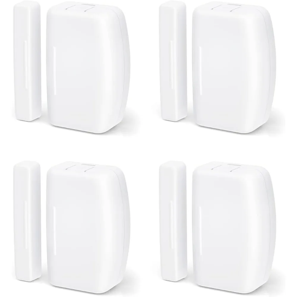 

Датчик присутствия Zigbee, 4 шт., для дверей и окон, мониторинг, умный дом, совместимость с SmartThings, Home Assistant, Hubitat