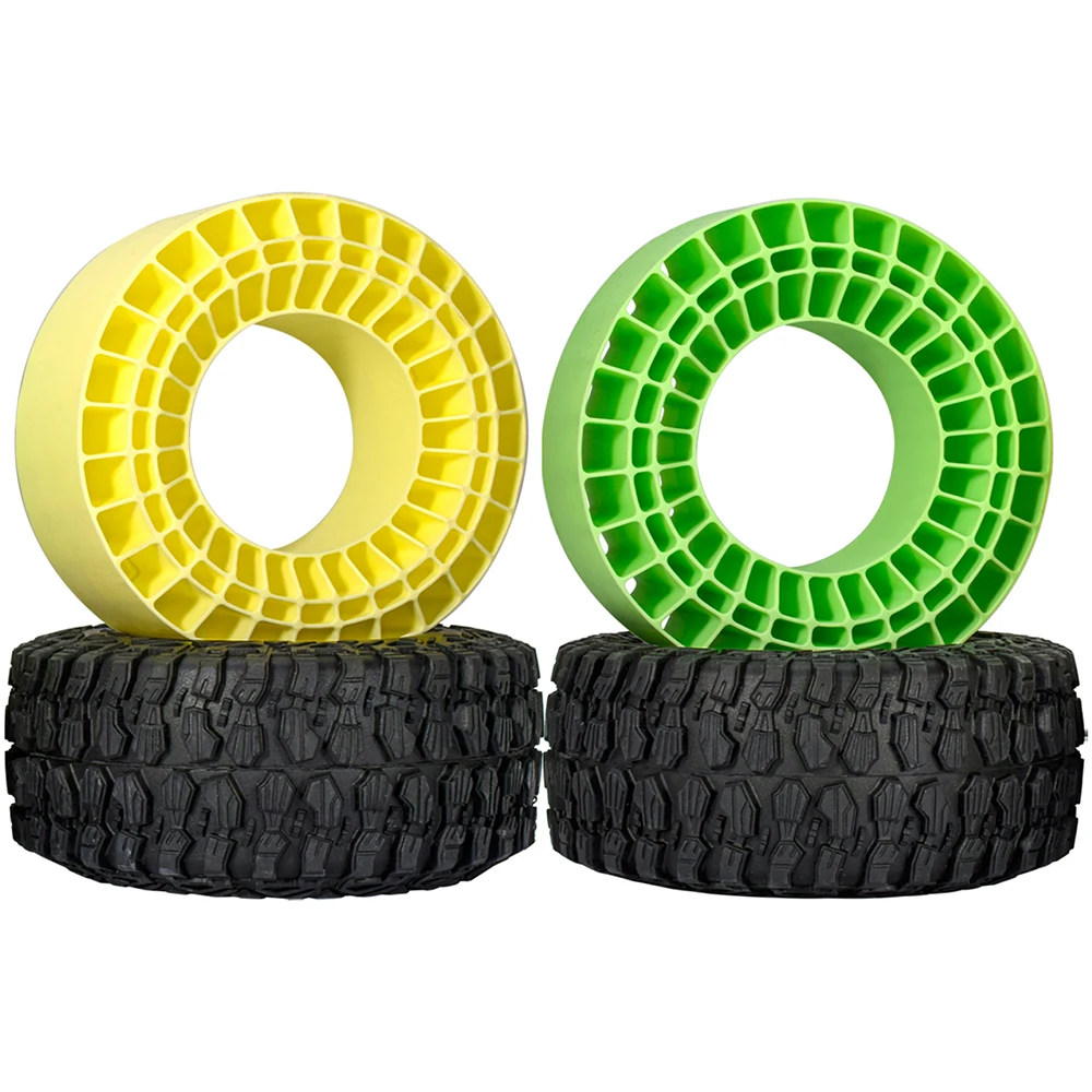 9IMOD 4 pièces Inserts en caoutchouc de Silicone 2.2 "pneus Super doux 123*45MM pour 1/7 1/8 1/10 voiture RC