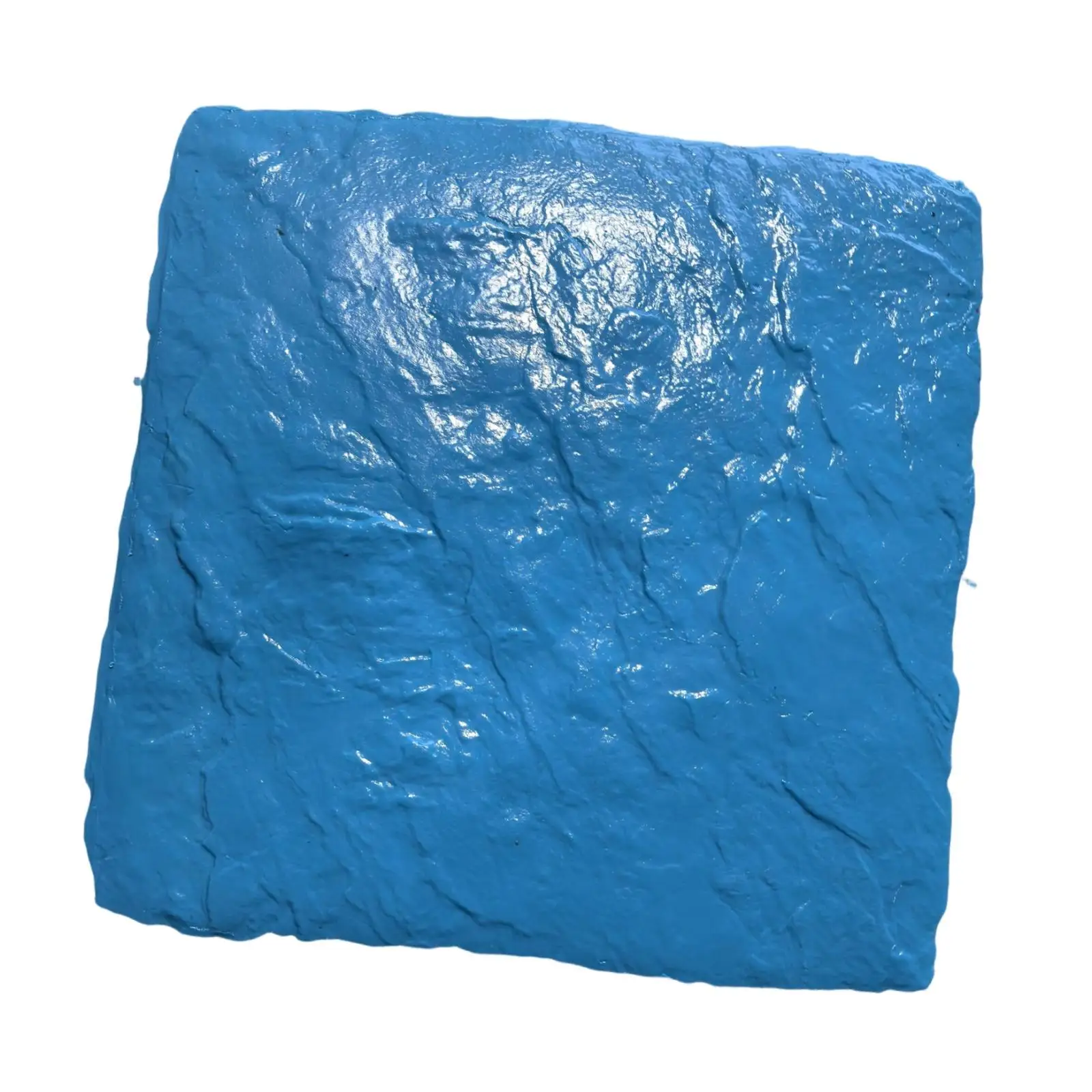 Concrete Stamp Blue Paving Pattern Maker Realistic Floor Imprinting Stone Texture for Courtyard Landscaping Decorative Wall