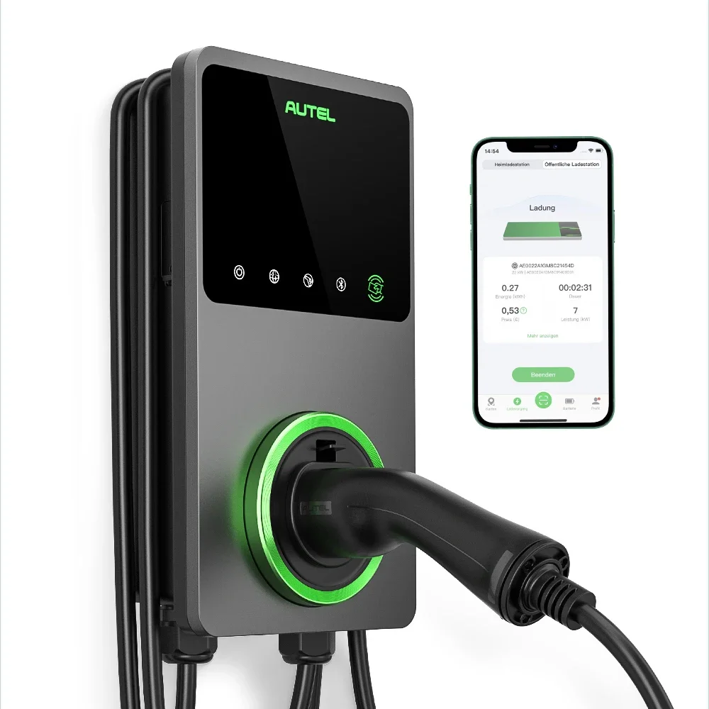 new energy vehicle parts & accessories ev fast charger type2 wallbox ev charging station ev car charger electric vehicle