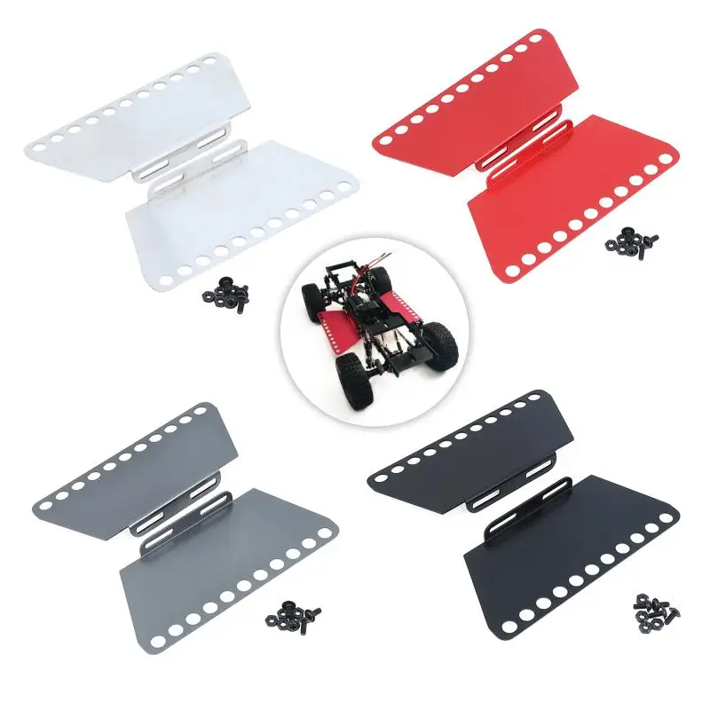 New MN99S V2 MN98 V2 MN78 Metal RC Rock Sliders Side Pedal 1/12 RC Crawler Car Upgrade Parts Accessories