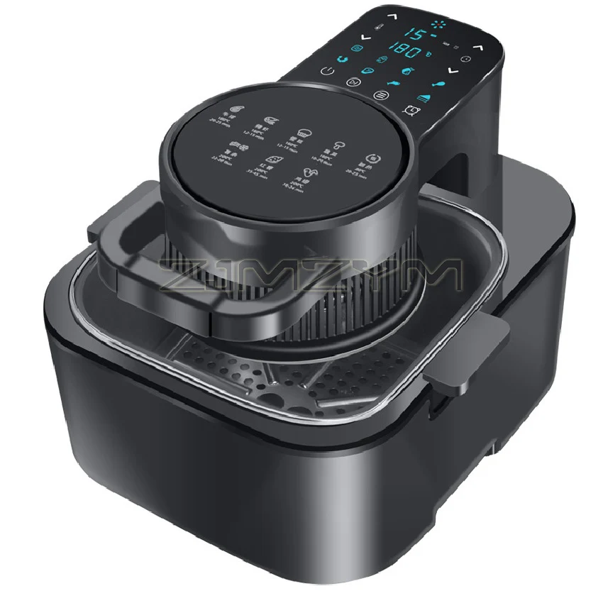 뜨거운 판매 비주얼 에어 프라이어 홈 지능형 9L 대용량 자동 지능형 오븐 프렌치 프라이 기계 220V 1350W