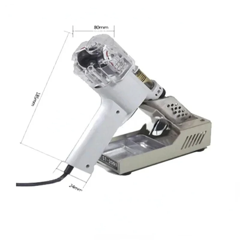 

110V/220V Desoldering Machine 1.2mm /1.5mm / 2mm Nozzle Electric Vacuum Double Pump Solder Sucker Desoldering Iron MachineS-998P