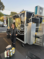 High Quality Mobile Snack Food Trailer Multifunctional Food Truck Hot Dog Snack Cart Drink Concession Food Trailer With Ce
