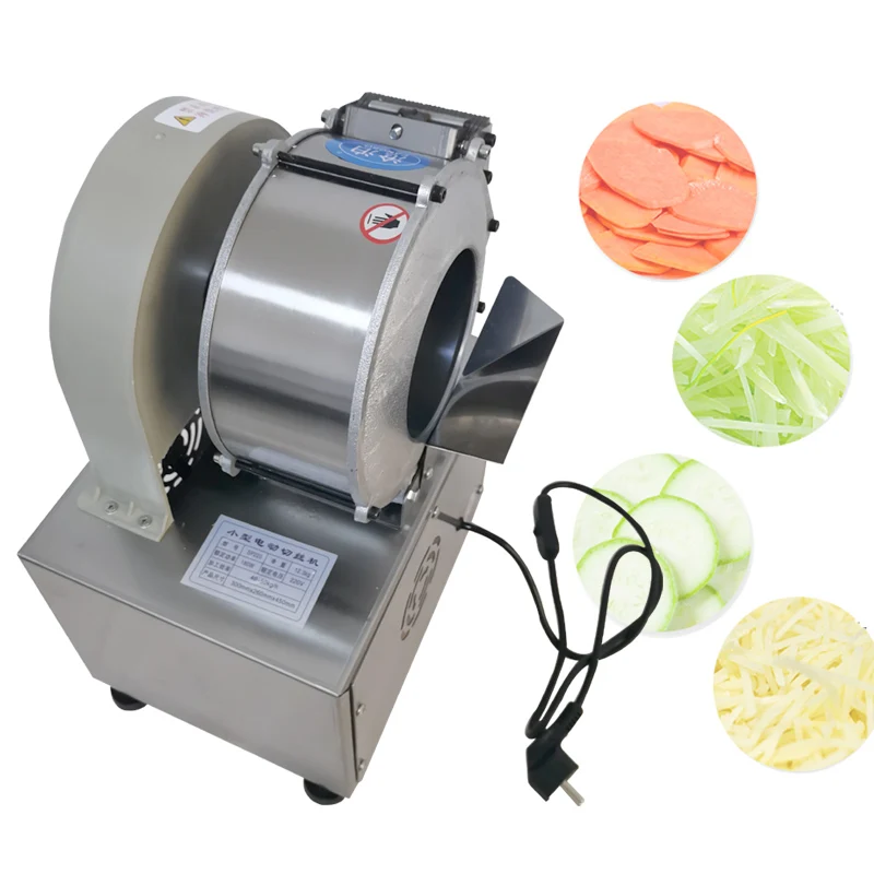 Vegetable Slicer Electric Small Automatic Potato Eggplant Carrot Shredder Vegetable Cutting Machine