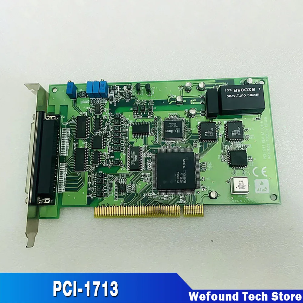 

PCI-1713 Data Acquisition 32-channel Single-ended Or 16-channel Differential Analog Input Card