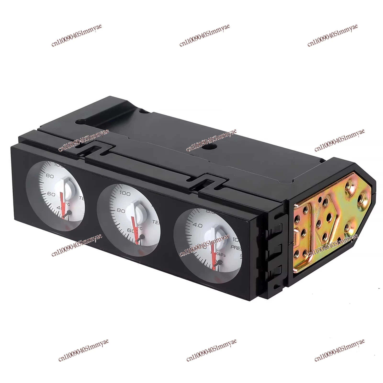 

Integrated triple watch black background white background water temperature oil temperature oil pressure turbine