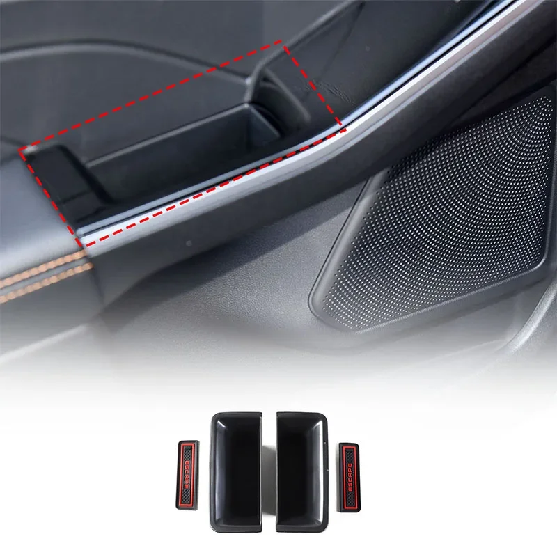 

For Ford Escape 2020-2024 Car Front Rear Door Storage Box Phone Stowing Box Car Interior Accessories