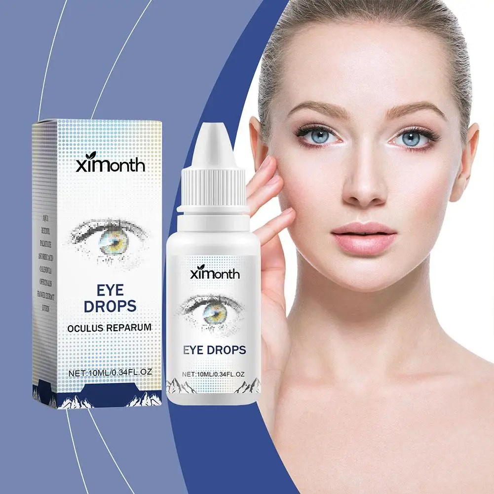 Moisturizing Dry Eye Therapy Eye Drops 10ml Instantly Soothing Lubricant Eye Drops for Daily Care Eye E5X7