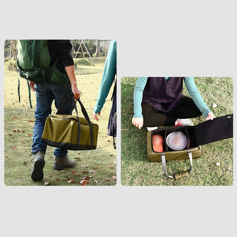 

Сумка-контейнер для походной посуды, для кемпинга, до 1000 г, из ткани Оксфорд 600D и ПВХ 500D