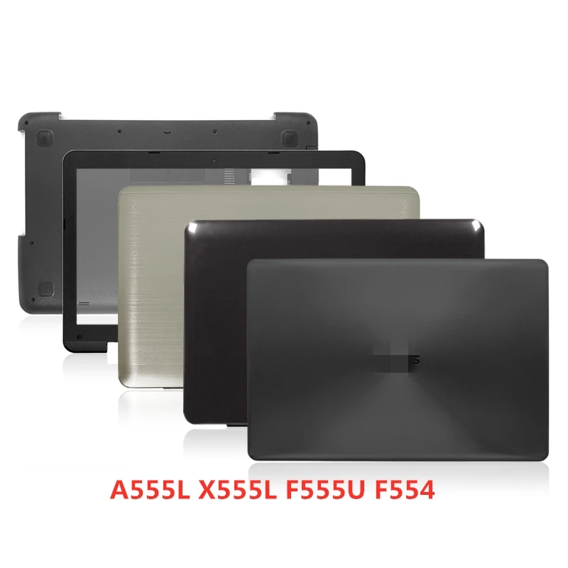 

Новый ноутбук для Asus A555L X555L F555U F554L, задняя крышка, задняя панель, передняя панель, Упор для рук, нижняя базовая крышка