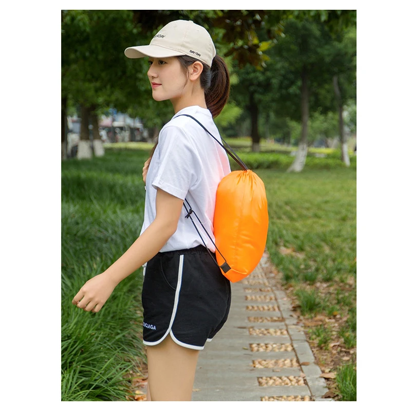 

Сверхлегкий водонепроницаемый сухой мешок для плавания, сумка для палатки, сумка для кемпинга на открытом воздухе, нейлоновая сумка на шнурке