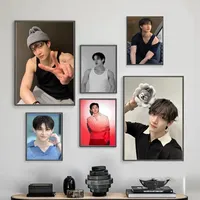 Kpop B-bang C-chan Poster Sticky Posters Waterproof Paper Sticker Coffee House Bar Home Decor