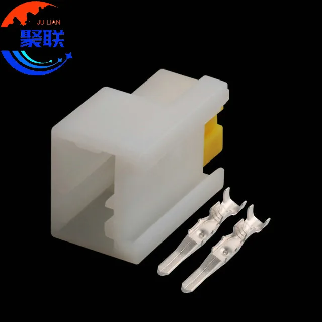 Auto 2pin plug 7122-1620 7157-6020-70 wiring cable harness unsealed connector with terminals