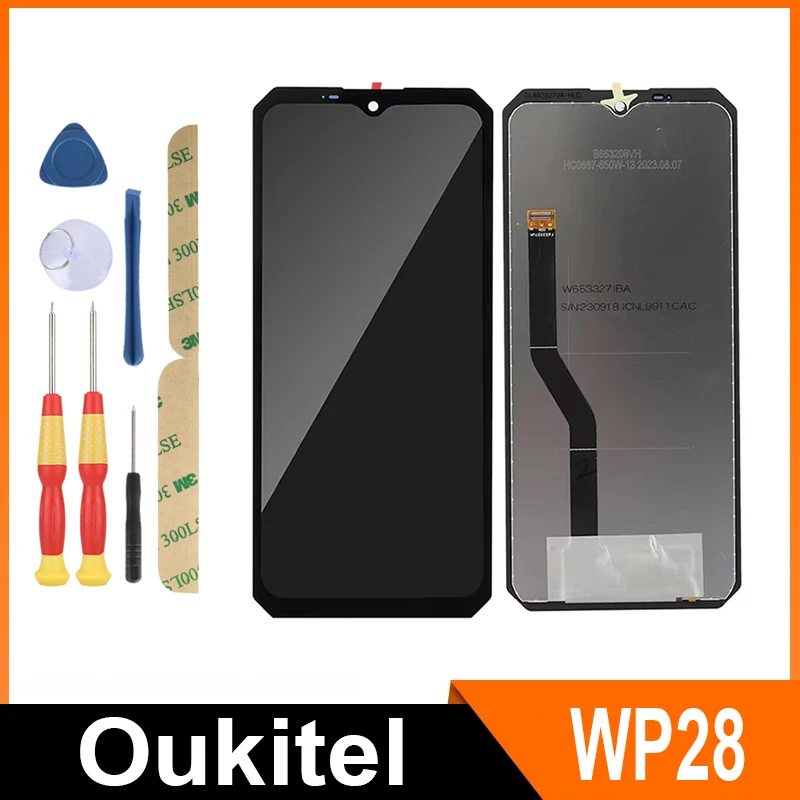 OUKITEL WP23 WP23 Pro WP28 WP36, 6.52 인치 FHD, LCD 디스플레이, 터치 스크린