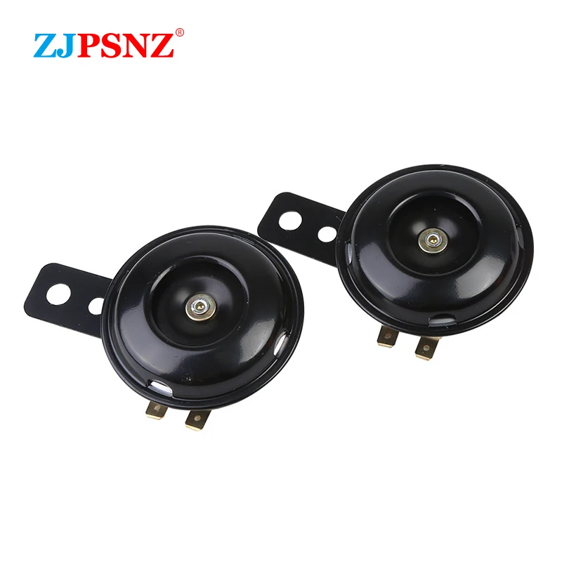 

DC6V 12V 24V 36V 48V 60V 72V e-bike Motorcycle Electric Scooter Horn Kits Waterproof Round Super Loud Horn Speaker Scooter Moped