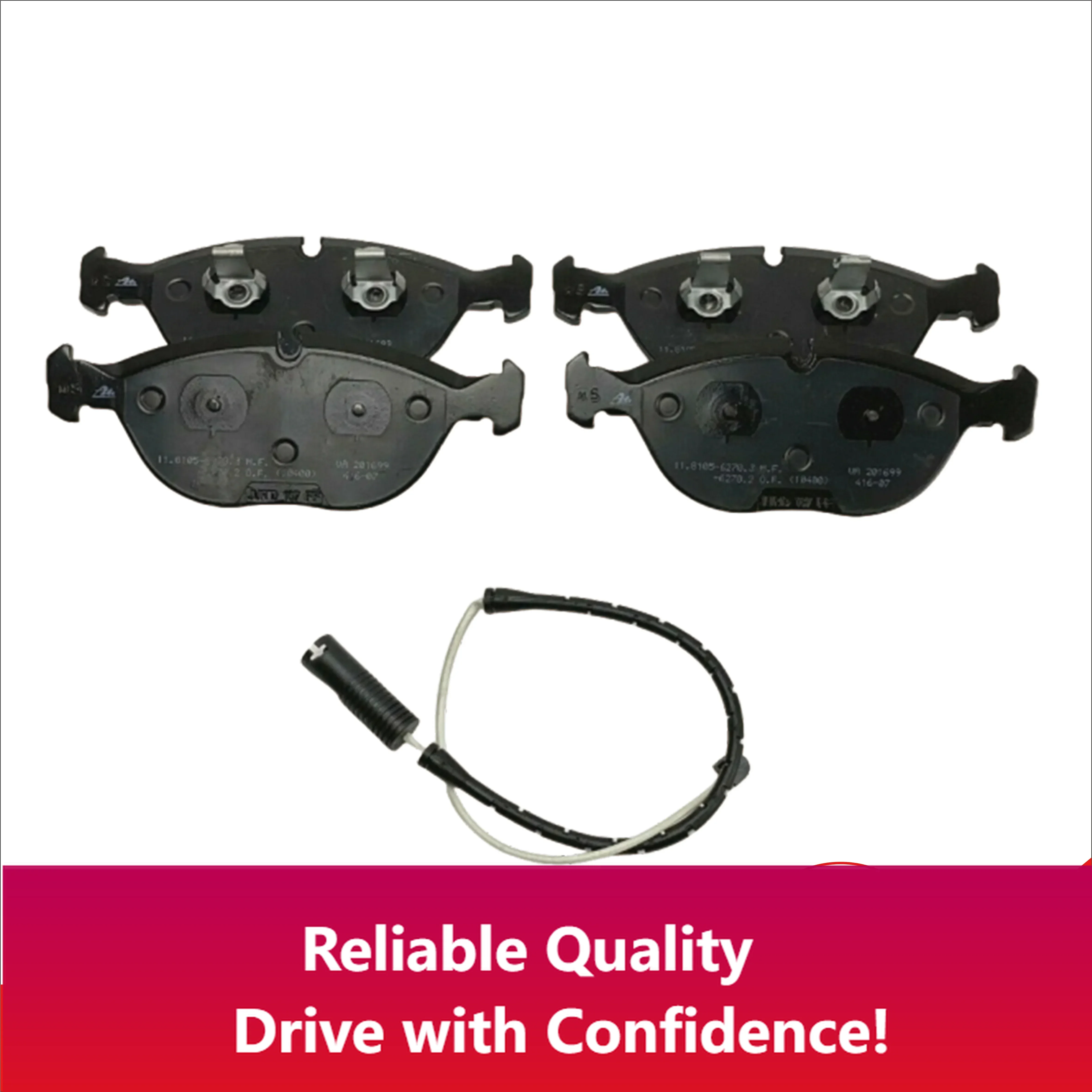 For BENTLEY ROLLS ROYCE 1998 - 2010 ATI front brake pad suit 3Z0698151