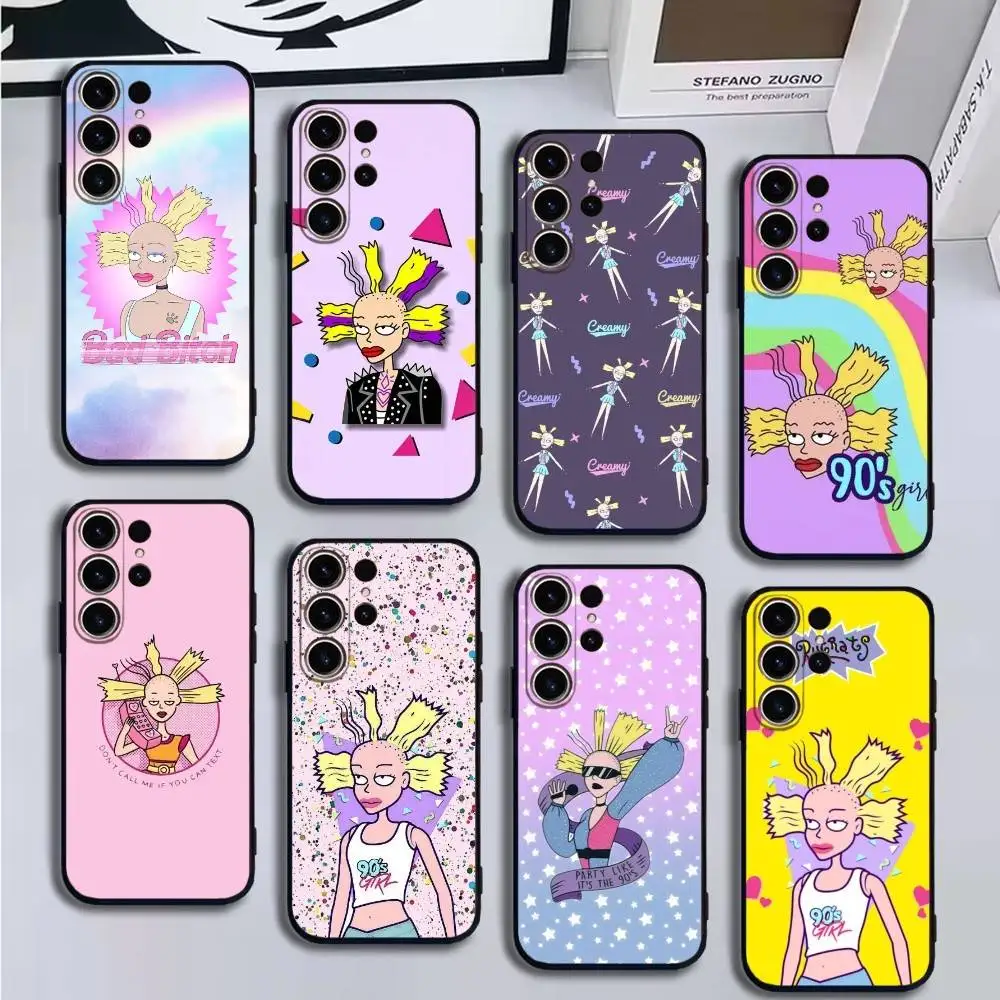

Cynthia doll rugrats Phone Case For SamsungS25,24,21,22,23,30,Ultra,20,Plus,Fe,Lite,Note,10,9,Soft Black Cover