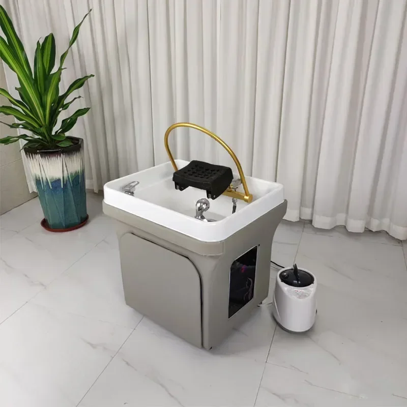 

Mobile Shampoo Basin Beauty Salon Ear Cleaning Hair Care Center Health Water Circulation Head Treatment Fumigation Spa Machine