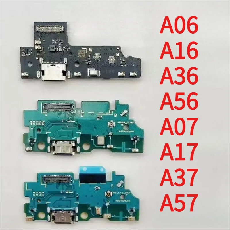 Charging USB Board Flex Cable Replacement for SamSung A06 A07 A16  A17 A36 A56 A37 A57 USB Port Connector Parts