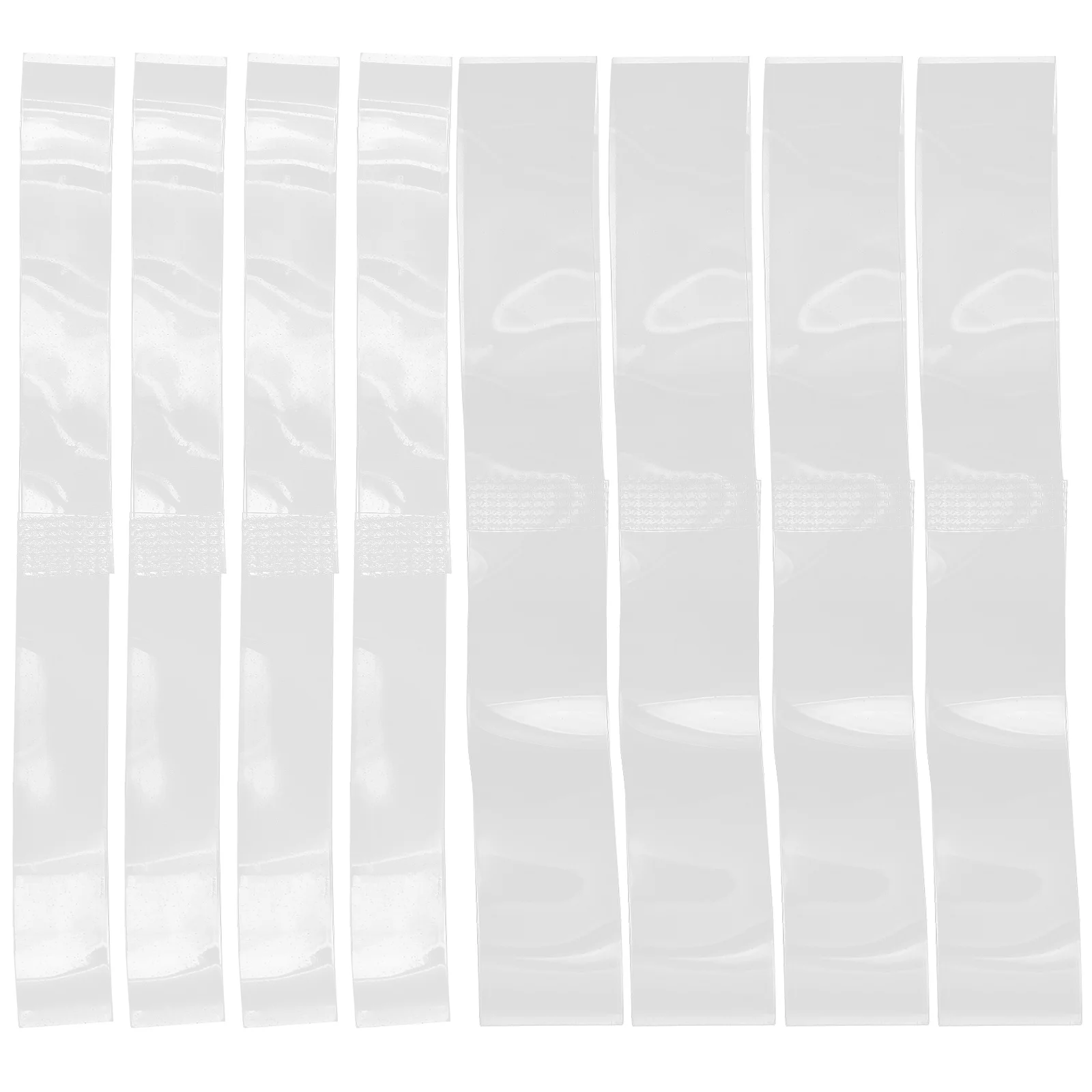 8 أزواج من أشرطة الكعب المرنة الشفافة المتينة تثبيت أربطة الأحذية عالية الكعب المضادة للانزلاق استبدال الملحقات حزام الحذاء #3