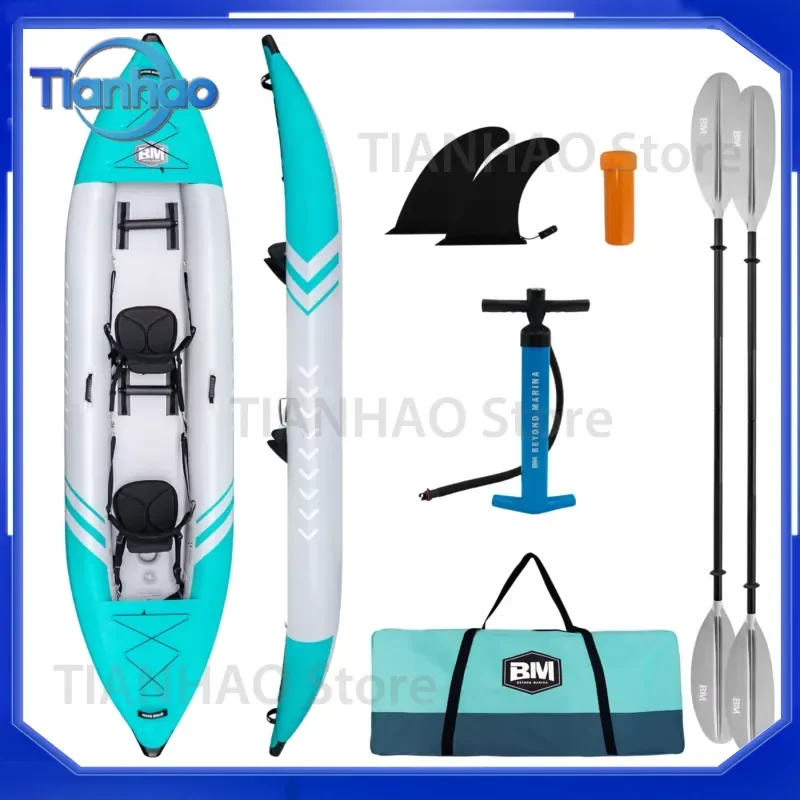 Inflatable Kayak for Drop Stitch Folding Fishing Canoe for 2 Persons for Sale