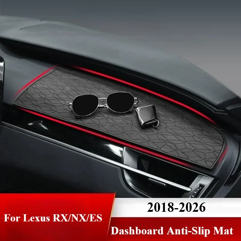 Dashboard Cover Dash Mat Anti-Slip Sunshade UV Protection Custom Precise Fit Interior Mod For Lexus RX350h/ES200/NX260 2018-2026