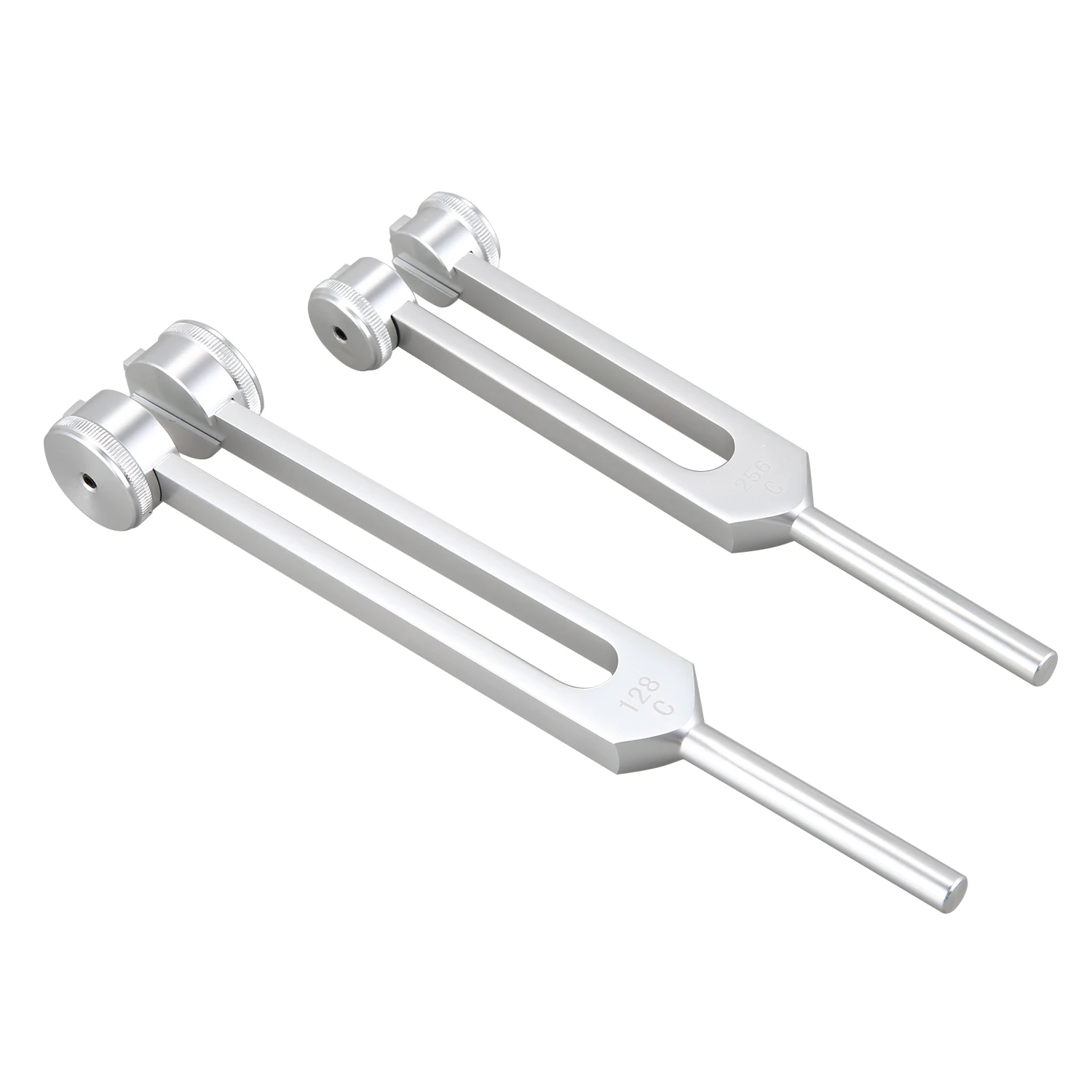Imagem -02 - Kit de Alumínio Tuning Fork Vibração Sonora de Cura 128hz4096hz Peças por Conjunto