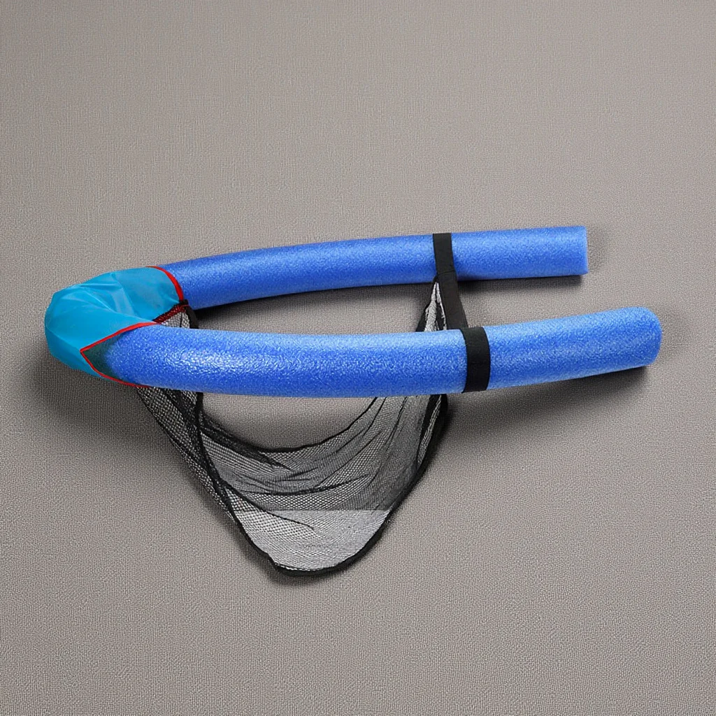 Cadeira de macarrão para piscina, assento flutuante para crianças, material de classe, seguro, relaxante, cadeira de piscina flutuante