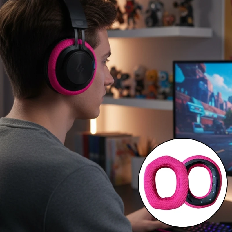 Soft Earpads For G435, K702, Q701 Headphones Light Weight and Antislip Grip