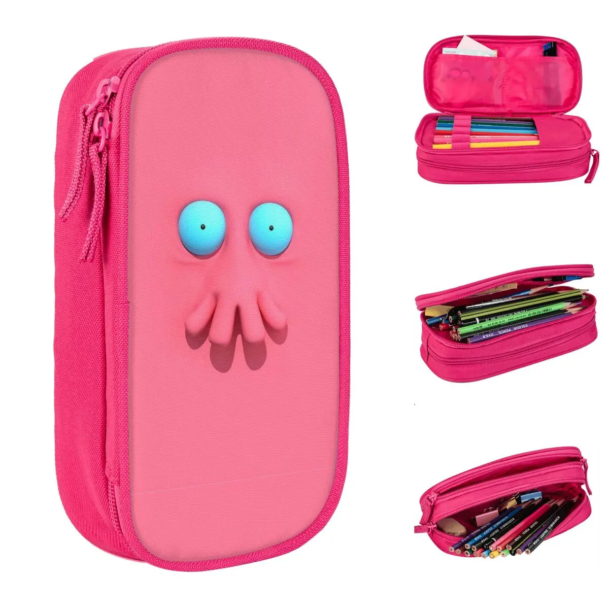 

Zoidberg забавные мем пеналы милые футурима коробка для ручек пеналы для девочек и мальчиков большие офисные пеналы на молнии для хранения