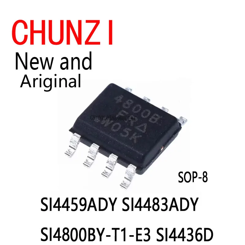 10Pcs New and Original IC Chip SI4459A SI4483A SI4800B SI4835B SOP-8 SI4459ADY SI4483ADY SI4800BY-T1-E3 SI4436D