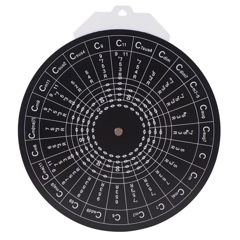 Guitar Circle Of Fifths Wheel Guitar Chord Wheel Musical Chord Wheel For Musicians Guitar Accessories-Hot Sale - view 2