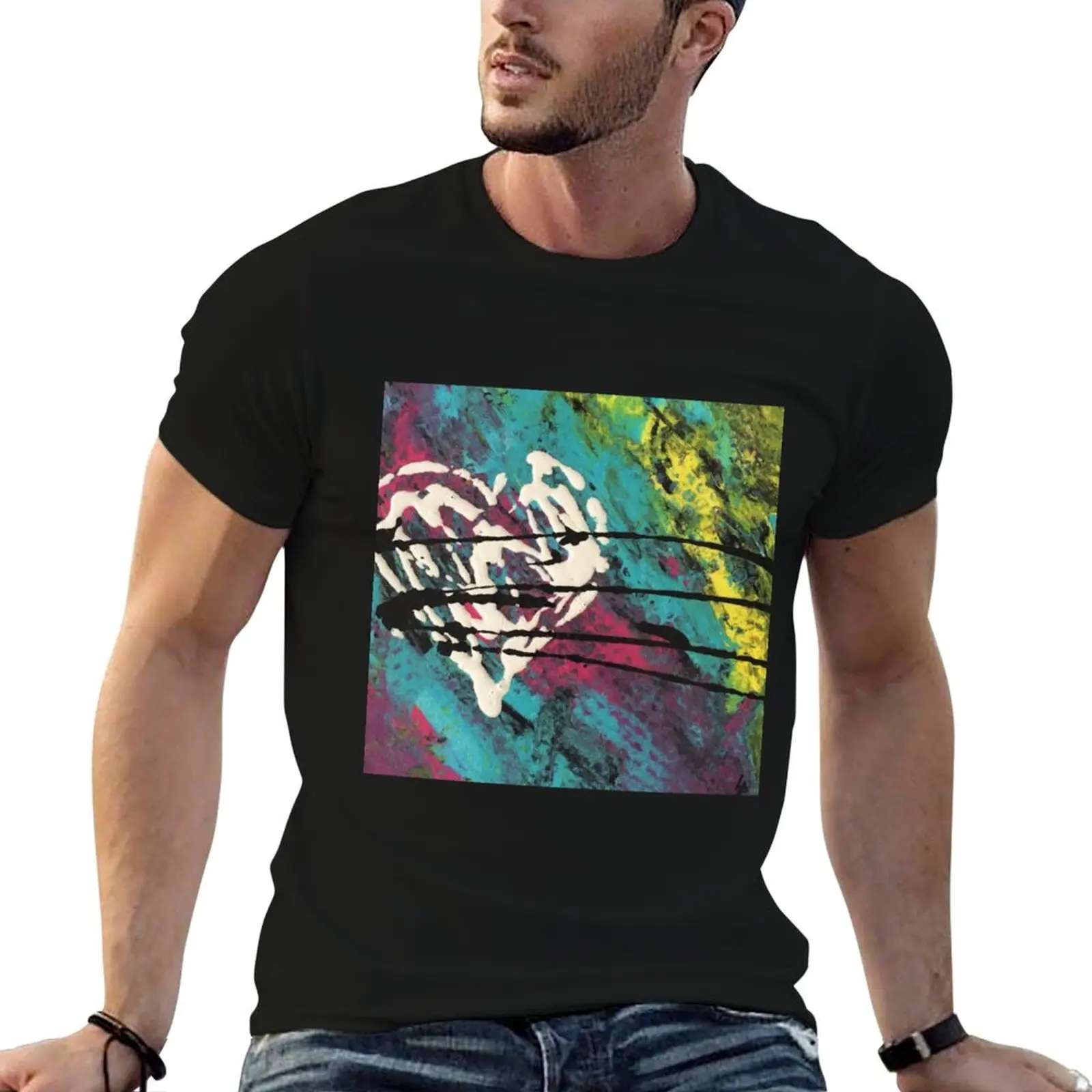 Heart In The Arts Soaring Art Print T-Shirt anime shirt mens plain t shirts