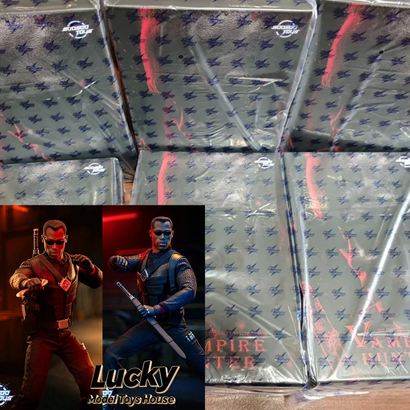 

Soosootoys 1/6 Wesley Snipes Vampire Hunter Cloth Action Figure Peace Protector SST-060 Movable 12inch Soldier Model Gifts